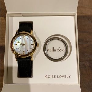 Stella & Dot Icon Convertible Watch - Black Band